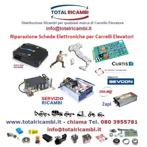 Riparazione Schede Per Muletti Carrelli E Transpallet Da Total Ricambi